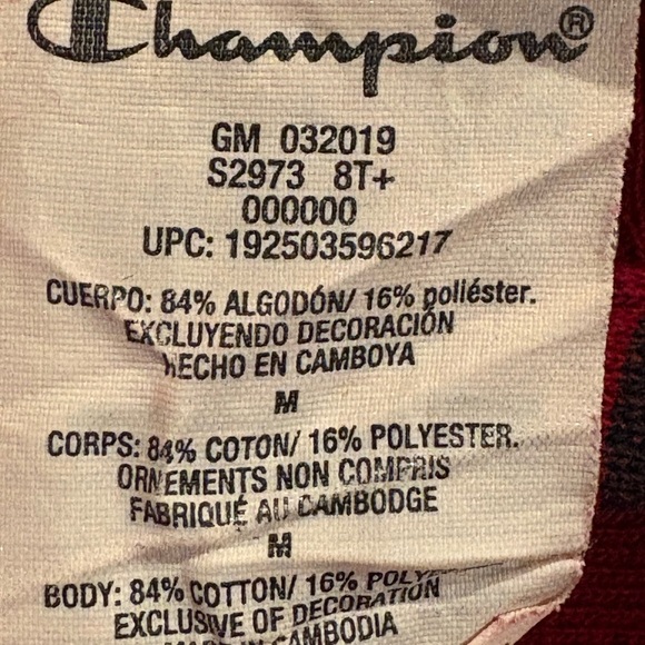 Champion Men's Reverse Weave crewneck sweatshirt size M - Picture 9 of 9